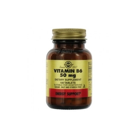 VITAMINA B6 50MG FCO 100 CAPSULAS 