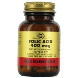 ACIDO FOLICO 400MG FCO 100 TABLETAS 