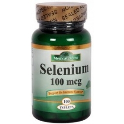 SELENIO 100MG FCO 100 TABLETAS 