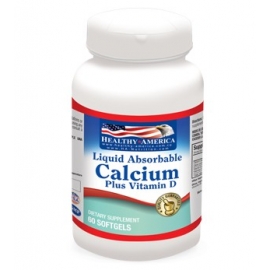 LIQUID ABSORBABLE CALCIUM 600MG+D200 FCO 100 SOFTGEL 