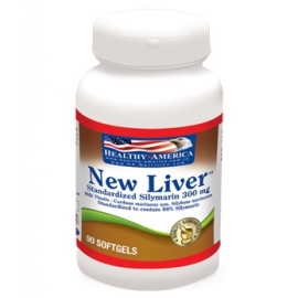 NEW*LIVER MILK THISTLE 1000MG FCO* 90 SOFTGEL 