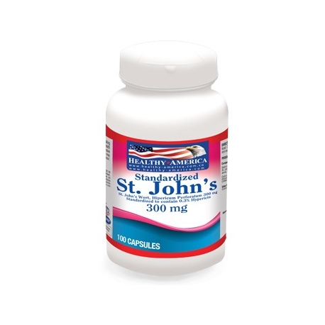 ST*JOHNS WORT 3% *HYPERICIN*300MG FCO* 100 CAPSULAS 