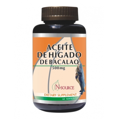 ACEITE DE HIGADO DE BACALAO 60 SOFTGEL 