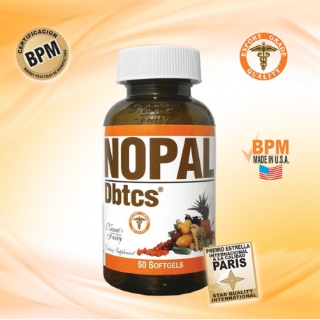 DIABTCS NOPAL FCO 50 SOFTGEL 