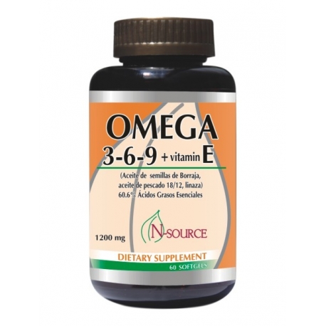 OMEGA 3.6.9 + VITAMINA E 1230MG 60 SOFTGEL 