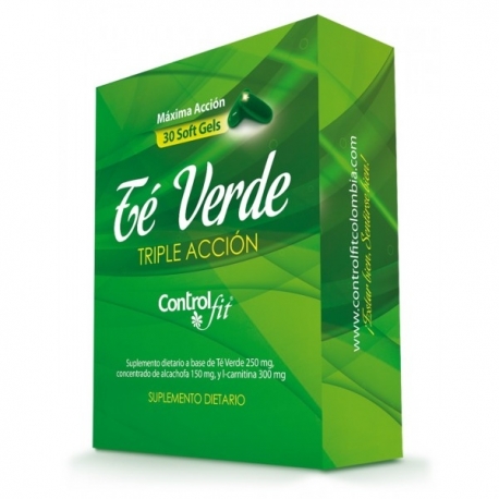 TE VERDE (TRIPLE ACCION MAXIMA ACCION )CAJA*30 SOFTGEL X 2 UNIDADES