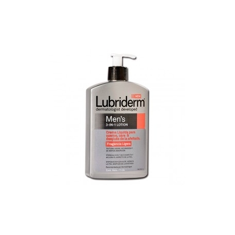 LUBRIDERM (MEN 3EN1 HUMECTACION PROLONGADA )FCO *473ML 