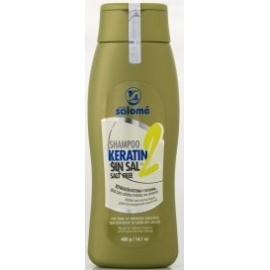 SHAMPOO (MARIA SALOME KERATIN2 SIN SAL) REPARACION INTERNA Y EXTERNA FCO*400ML 