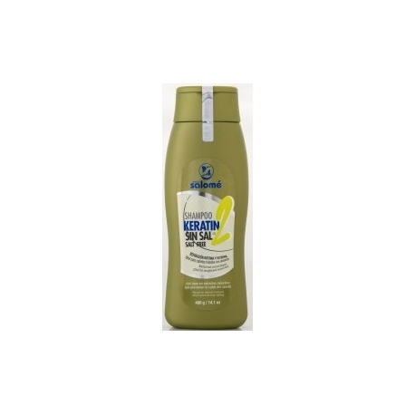 SHAMPOO (MARIA SALOME KERATIN2 SIN SAL) REPARACION INTERNA Y EXTERNA FCO*400ML 