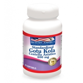 CENTELLA ASIATICA 400MG (GOTU KOLA SUPERMERCADO ONLINE A-Z) FCO* 60 SOFTGELS