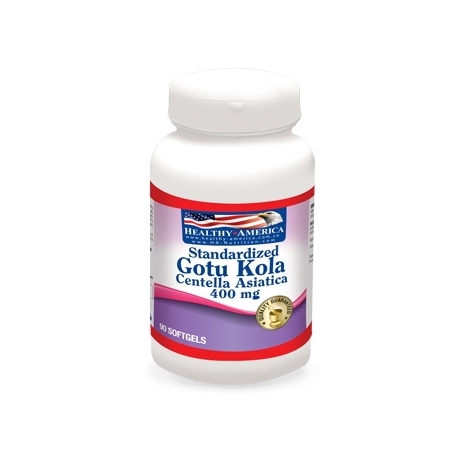 CENTELLA ASIATICA 400MG (GOTU KOLA SUPERMERCADO ONLINE A-Z) FCO* 60 SOFTGELS