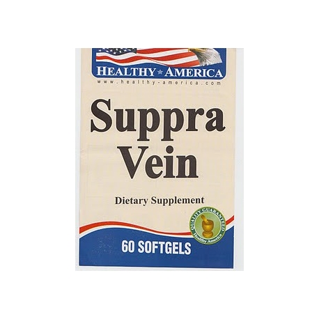 SUPPRA VEIN(VENAS VARICE Y HEMORROIDES) CAJA 60 SOFTGEL 