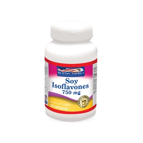 SOY ISOFLAVONES 750mg 120 CAPS (ENVIOS COLOMBIA) CANTIDAD*1