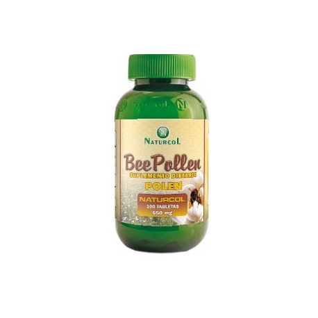 BEE POLEN 650MG FCO 100 TABLETAS 