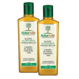 OFERTA ACEITE CORPORAL PIERNAS BELLAS (NATURINDIA) (SUPERFARMACIA VIRTUAL A-Z) FCO*250ML X 2 UNIDADES 