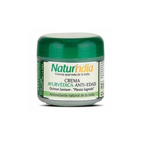 NATURINDIA CREMA FACIAL ANTIEDAD AYURVEDICA ( OCIMUN SANTUM) FCO*60ML 