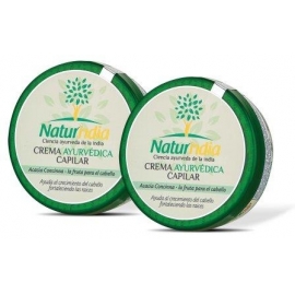  NATURINDIA CREMA AYURVEDICA CAPILAR (CON ACACIA Y CONCINNA) FCO*150ML (ENVIOS COLOMBIA) CANTIDAD*2