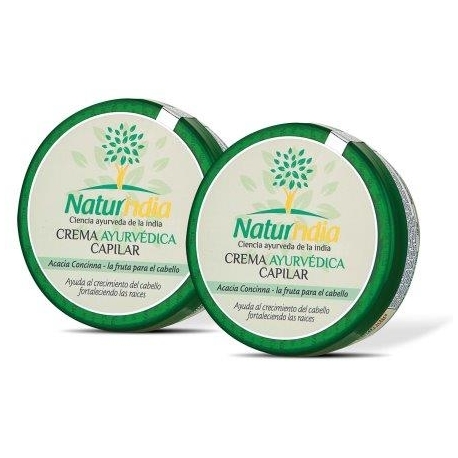  NATURINDIA CREMA AYURVEDICA CAPILAR (CON ACACIA Y CONCINNA) FCO*150ML (ENVIOS COLOMBIA) CANTIDAD*2