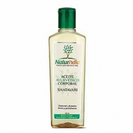 NATURINDIA ACEITE AYUVEDICO CORPORAL CON SHATAVARI (SUPERMERCADO ONLINE A-Z) FCO*250ML 