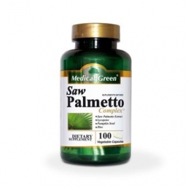 SAW PALMETO COMPLEX FCO *100 TABLET medical green (envíos a todo Colombia)