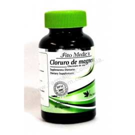 CLORURO DE MEGNESIO (GLUCONATO DE ZINC REFORZADO CON CLOROFILA+ZINC) FCO*90 CAPSULAS 