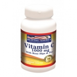 VITAMINA C WITH ROSE Y ZINC 1000MG (ANTIOXIDANTE COMPLETO) FCO*100 TABLETAS