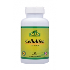 ALFA CELLULIFIN (AYUDA A PROBLEMAS DE CELULITIS Y CONTROL DE PESO) FCO*60 CAPSULAS 