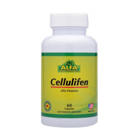 ALFA CELLULIFIN (AYUDA A PROBLEMAS DE CELULITIS Y CONTROL DE PESO) FCO*60 CAPSULAS 