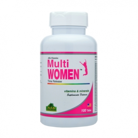 MULTI WOMAN (MULTIVITAMINICO PARA ELLAS ) FCO*100 TABLETAS