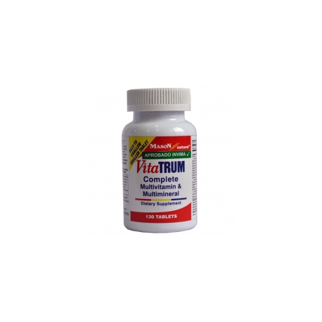 VITATRUM MULTIVITAMINICO FRASCO x 130 TABLETAS (ENVIOS COLOMBIA) CANTIDAD*1