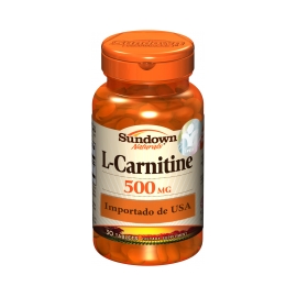 L CARNITINE 500MG FRASCO x 30 TABLETAS (ENVIOS COLOMBIA) CANTIDAD*1