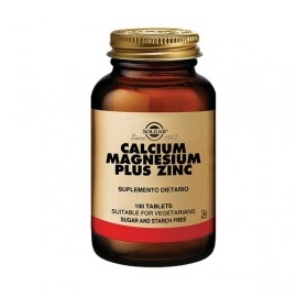 CALCIUM MAGNESIUM PLUS ZINC SOLGAR (ENVIOS COLOMBIA) CANTIDAD*1