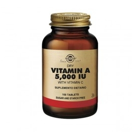 DRY VITAMINA A 5000 IU SOLGAR (ENVIOS COLOMBIA) CANTIDAD*1