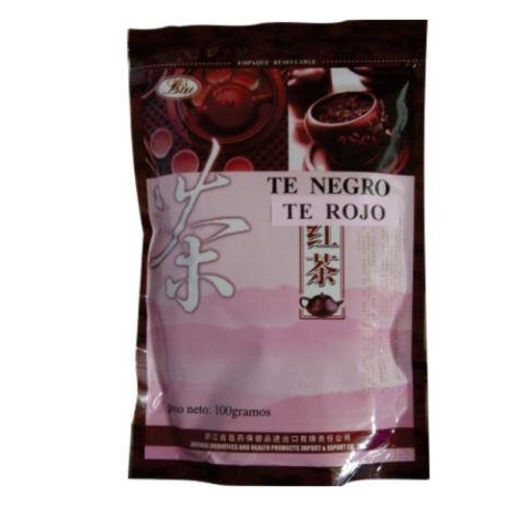 Té Negro Bolsa por 100 mg (envios a todo colombia)