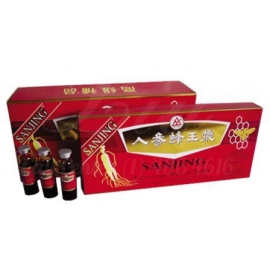 Ginseng Royal Jelly por 10 caja por 10 frascos de vidrio de 10 ml. ( envíos a todo Colombia )