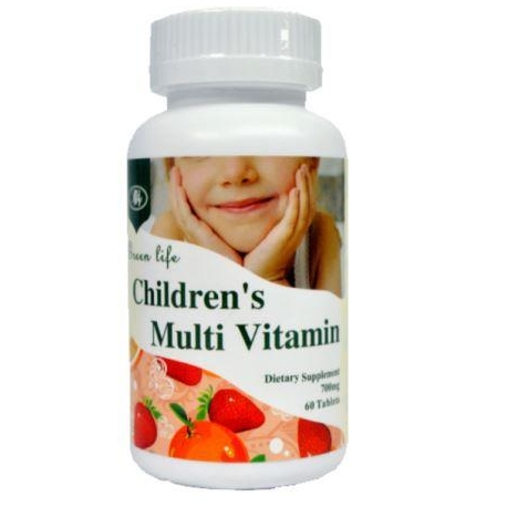 Children´s Multivitamin Frasco por 60 tabletas de 700 mg.(envios a todo colombia) 