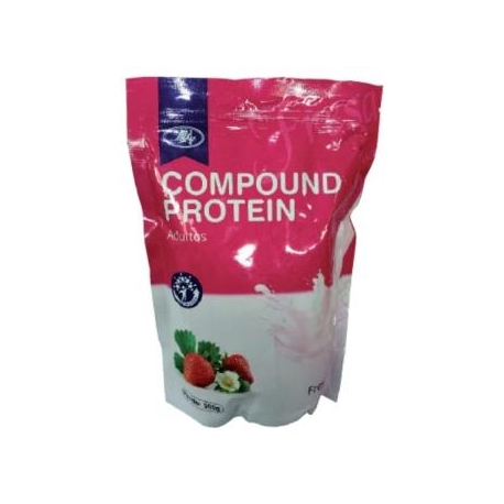 Compound Protein - Fresa Bolsa por 500 gr. (envíos a todo colombia)