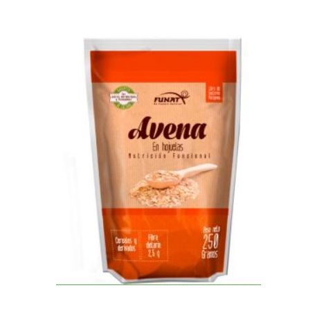 Avena en hojuelas * 250 g Funat (envíos a todo Colombia)