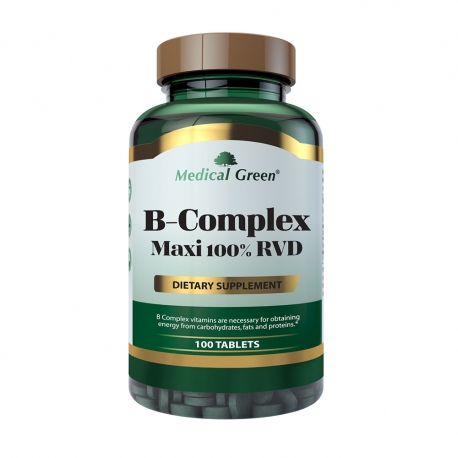 B COMPLEX 100% RDV MAXI fco 100 TABLETAS ( envíos a todo Colombia)