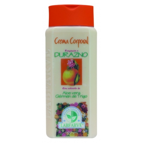 DURAZNO CREMA CORPORAL 600 GR 