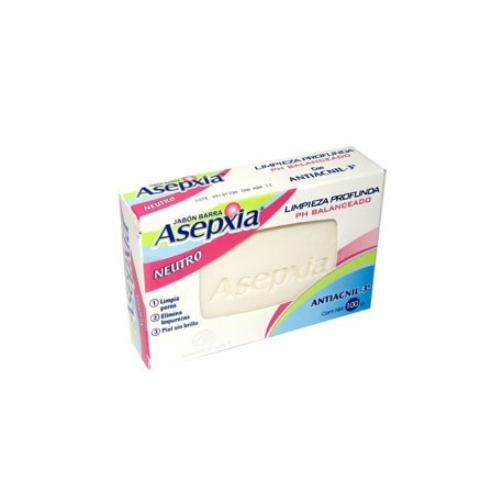 JABON ASEPXIA NEUTRO CAJA* 100GR X 3 UNIDADES 