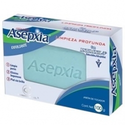 JABON ASEPXIA EXFOLIANTE CAJA* 100GR X 3 UNIDADES 