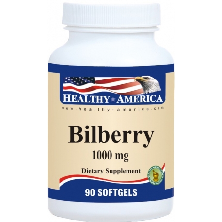 BILBERRY EXTRACT 1000MG FCO 90 SOFTGEL 