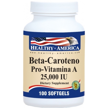 BETA-CAROTENE 25.000IU FCO 100 SOFTGEL 