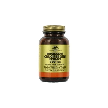 BROCOLI EXTRACT 500MG FCO 50 CAPSULAS 