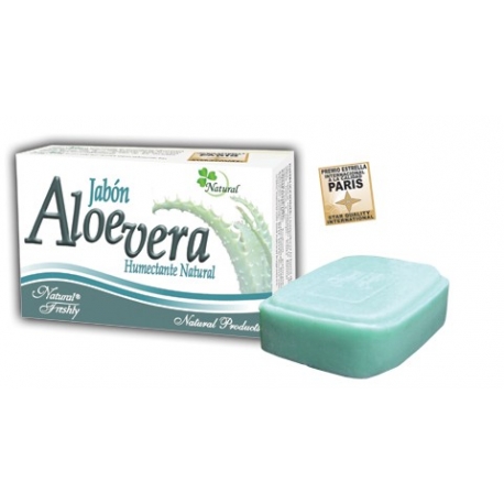 JABON DE ALOE VERA BARRA 80GR 