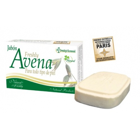 JABON DE AVENA BARRA 80GR 